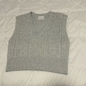 Olive and Oak Grey Sweater Vest
